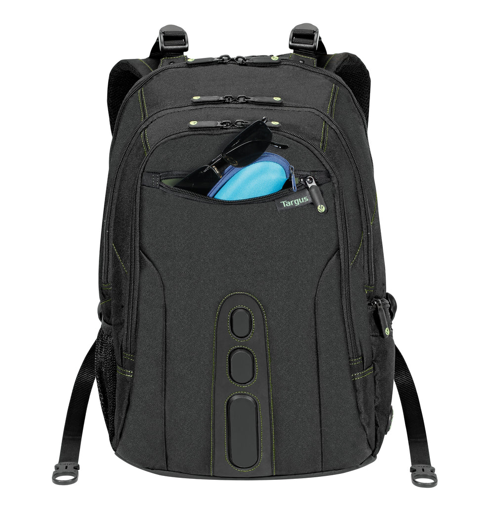 Targus 15.6" Spruce EcoSmart Checkpoint-Friendly Backpack - Black