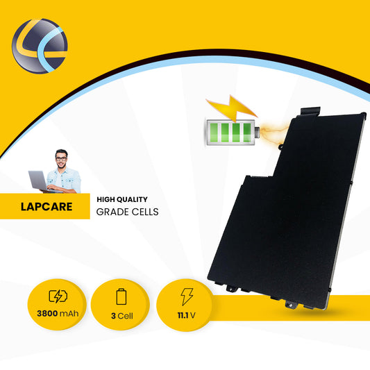 Dell Latitude 14 Series Compatible Laptop Battery 3400mAh 11.1V 3-Cell