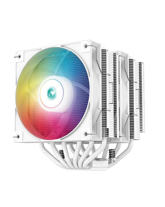 Deepcool AG620 ARGB Dual Tower 2x120mm Fan White CPU Air Cooler CPU Fan-white