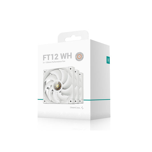 DeepCool FT12 3-IN-1 120mm PWM Case Fan-White