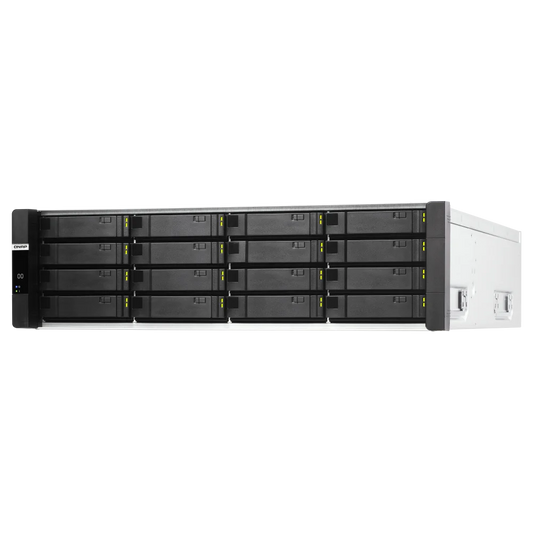 QNAP ES1686dc-2142IT-128G 16 Bay 3U Rackmount Next Generation Enterprise ZFS NAS