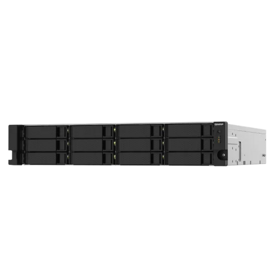 QNAP TS-1232PXU-RP-4G 12 Bay Quad Core High Speed SMB Rackmount NAS