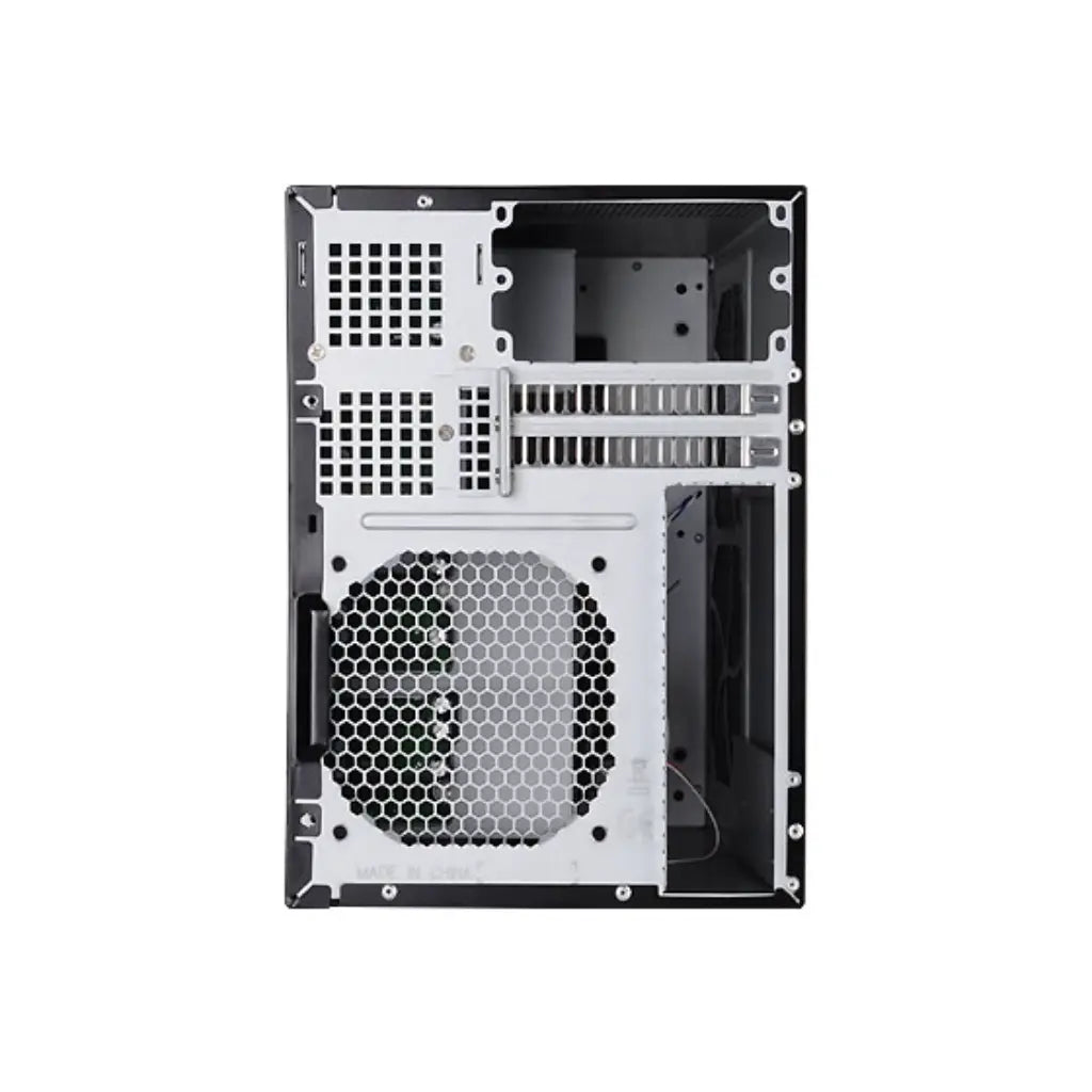 SilverStone DS380 Mini ITX Mini DTX NAS Cabinet with 8 Hot Swap Bays USB 3.0 Black-tpstech.in