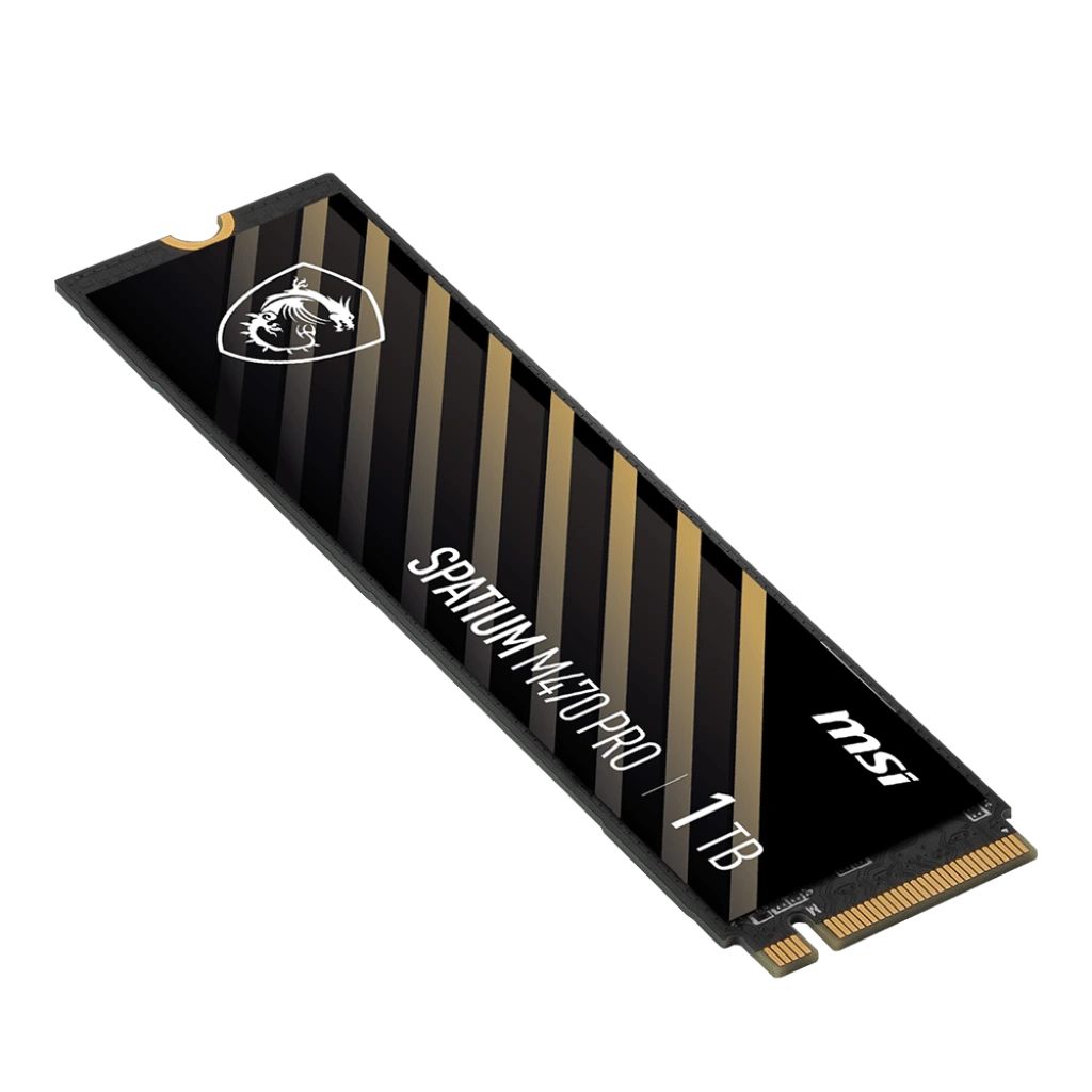 MSI SPATIUM M470 PRO 1TB PCIe 4.0 NVMe M.2 Internal SSD