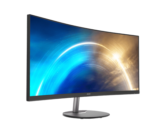 MSI PRO MP341CQ 34" UWQHD 2K 100Hz 1ms Professional Business Curved Monitor