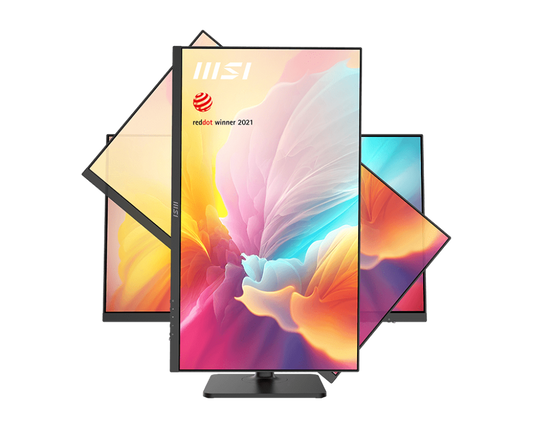 MSI Modern MD272QXP 27" WQHD 2K IPS Monitor 100Hz USB-C Height Adjustable Eye-Care Certified