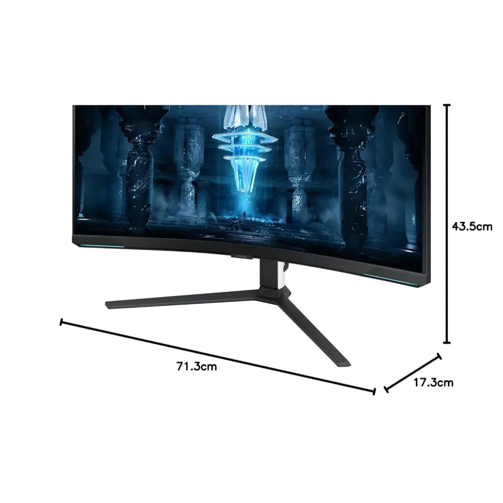 Samsung Odyssey Neo G8 LS32BG850NWXXL 32" 240Hz 1ms 4K UHD Curved Gaming Monitor with Quantum HDR2000
