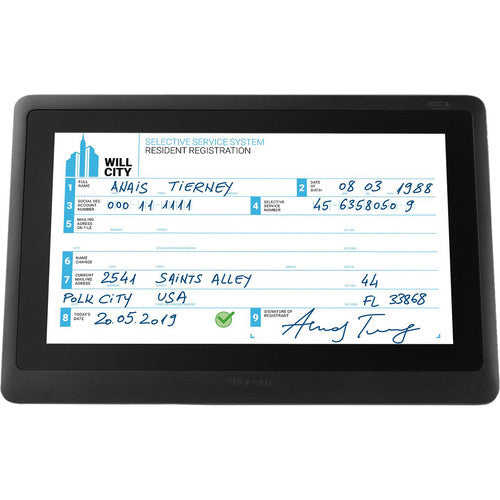 Wacom DTK-1660E 15.6″ 1080p FHD IPS Panel Interactive Premium Pen Display for Business - Black
