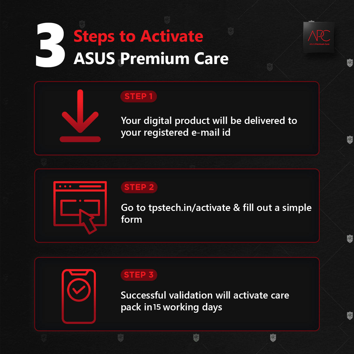 ASUS Premium Care 1 Year Extended Warranty with 2 Year ADP Protection for ASUS Gaming Laptops - NOT A LAPTOP