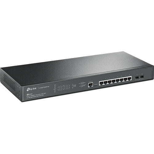 TP-Link TL-SG3210XHP-M2 Jetstream 8 Port Multi-Gigabit L2+ Managed PoE Switch with 8-Port PoE+