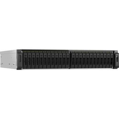 QNAP TS-h3077AFU-R7-64G 30 Bay PCIe 4.0 2U Rackmount NAS Enclosure