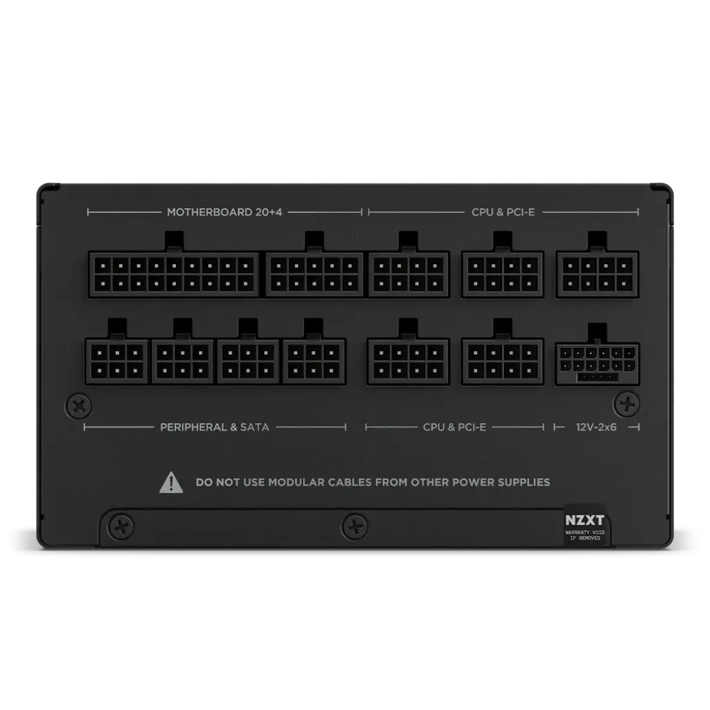 NZXT C1200 1200W Full Modular 80 Plus Gold ATX 3.1 SMPS Power Supply