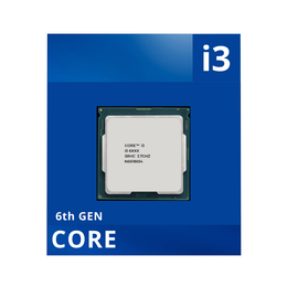 Intel Core i3-6100 6300 6th Gen Desktop Processor (Thermal Paste Included) (Pulled Out)