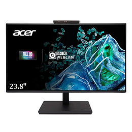 Acer B247Y D6 23.8" Full HD IPS Monitor with 5MP IR Adjustable Webcam