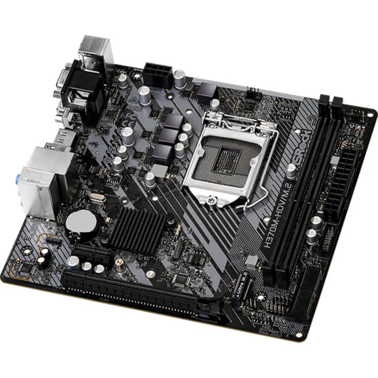 ASRock H370M-HDV/M.2 Intel H370 LGA1151 DDR4 Micro ATX Motherboard-tpstech.in