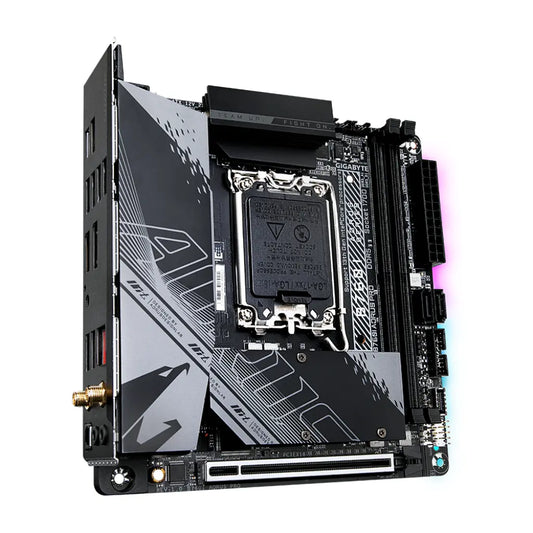 Gigabyte B760I AORUS PRO Wi-Fi 6E Intel B760 DDR5 Mini-ITX Gaming Motherboard-tpstech.in