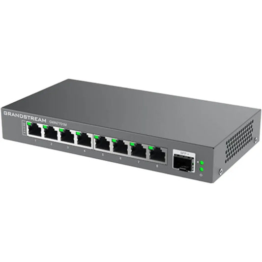 Grandstream GWN7701M 8‑Port 2.5G Unmanaged Multi‑Gigabit Switch with 1 SFP+ Uplink Port-tpstech.in