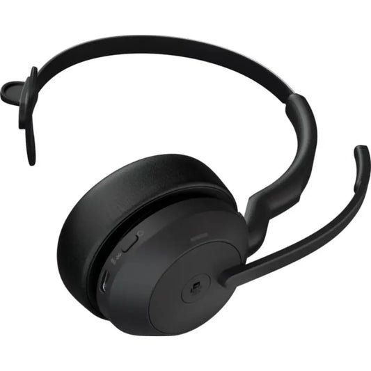 Jabra Evolve2 55 MS Mono Wireless ANC Headset with USBāC Adapter-tpstech.in