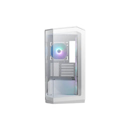 MSI MAG PANO M100R PZ Micro-ATX Tower Computer Case with 270-Degree Panoramic Glass and ARGB Fans-tpstech.in