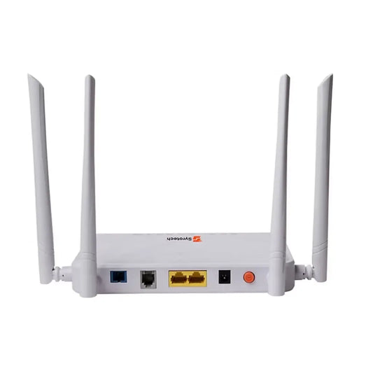 Syrotech SY-GPON-2010-WADONT XPON ONT with Dual Band WiFi 2GE POTS Port-tpstech.in