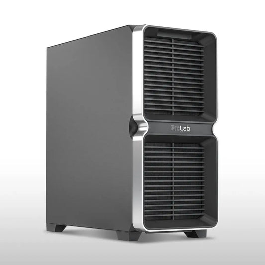 Prolab Design AI828 Mid Tower Workstation Cabinet E‑ATX with Type‑C USB-tpstech.in
