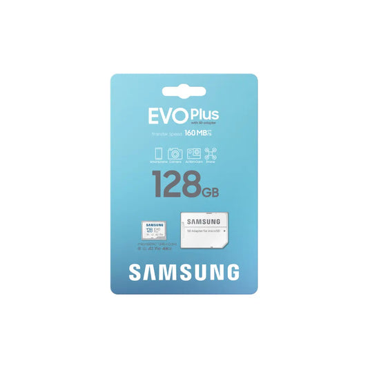 Samsung EVO Plus 128GB microSDXC Memory Card-tpstech.in