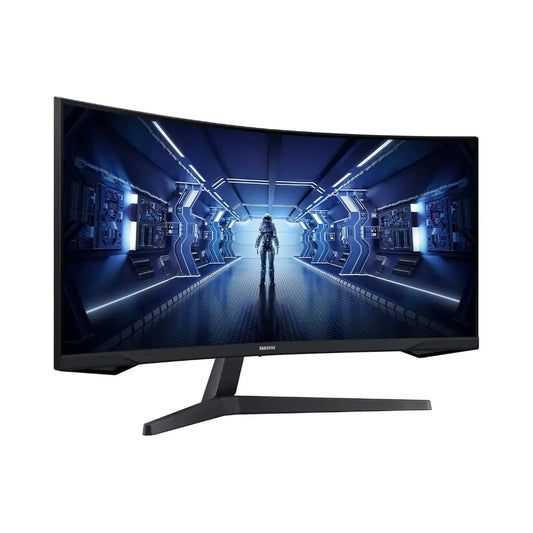 Samsung Odyssey G5 34" 165Hz 1ms WQHD Curved Gaming Monitor FreeSync Premium-tpstech.in