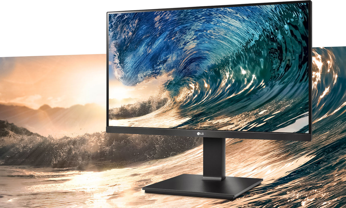 LG 24QP550-B 24" 75Hz 1440p 2K QHD IPS Panel HDR10 5ms Borderless Monitor