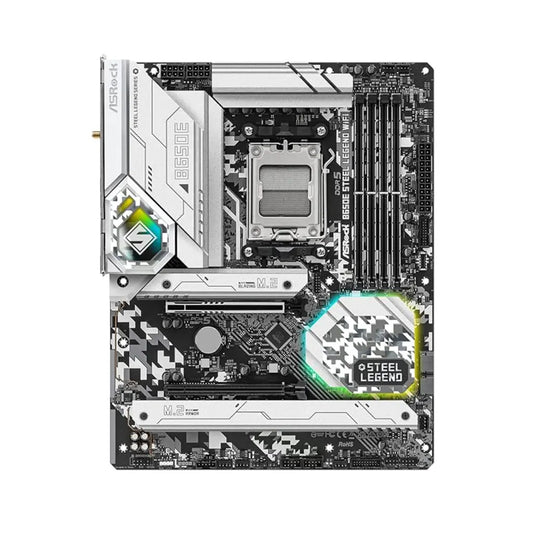 ASRock B650E Steel Legend Wi-Fi AMD AM5 DDR5 7600+ OC ATX Motherboard-tpstech.in