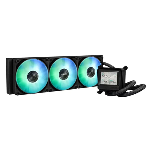 ASUS AYW Gaming LC 360 ARGB LCD 360mm AIO Liquid Cooler-tpstech.in