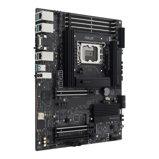 ASUS Pro WS W880-ACE SE W880 LGA1851 DDR5 ATX Thunderbolt 4 Workstation Motherboard-tpstech.in