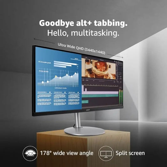 Acer CB342CK 34" 75Hz 1ms UltraWide IPS Monitor IPS Monitor-tpstech.in