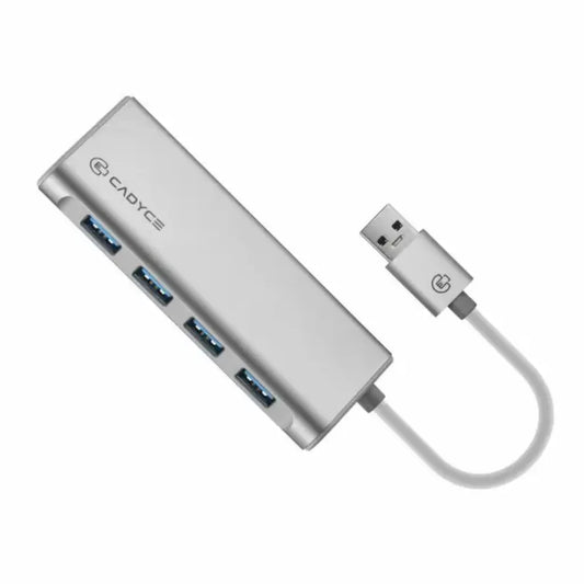 CADYCE CA-U34H PLUS USB 3.0 4-Port Hub 5Gbps Transfer Speed-tpstech.in