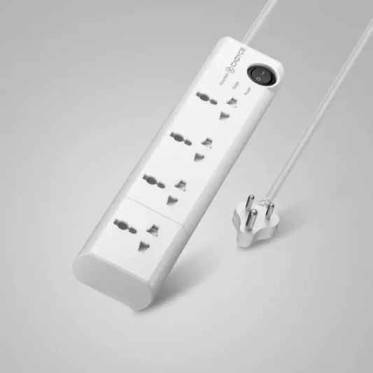 Cadyce CA-4SPS 4-Socket Universal Surge Protector with Child Safety Shutters-tpstech.in