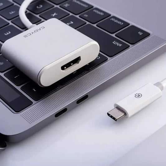 Cadyce CA-C3HDMI USB-C to HDMI 4K@60Hz Converter 100W PD Charging & Audio Support-tpstech.in
