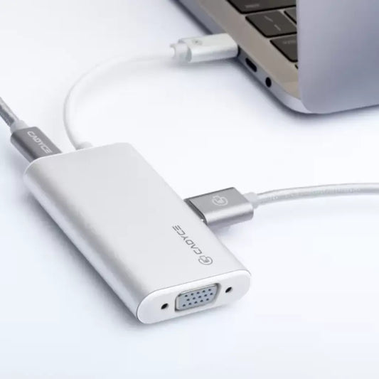 Cadyce CA-CVM USB-C to VGA Multiport Adapter with USB 3.0-tpstech.in
