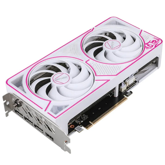 Colorful iGame GeForce RTXâŻ5060 Ultra W Duo OC 8âŻGB GDDR7 Graphics Card - White-tpstech.in