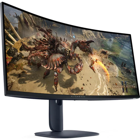 Dell Alienware AW3425DWM 34" 180Hz WQHD HDR400 Curved Gaming Monitor-tpstech.in