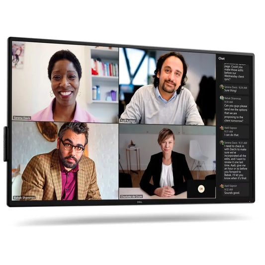 Dell P5525QC 55" 4K UHD IPS Monitor with USB-C 90W Power Delivery and RJ45 Port-tpstech.in