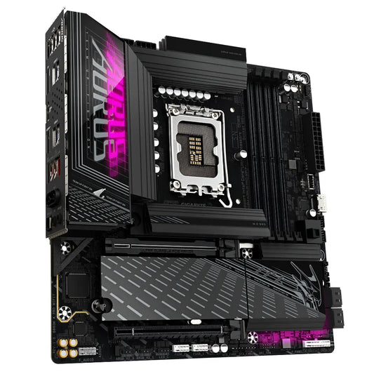 Gigabyte B860M AORUS PRO WiFi7 Intel B860 LGA1851 DDR5 Micro-ATX Motherboard-tpstech.in