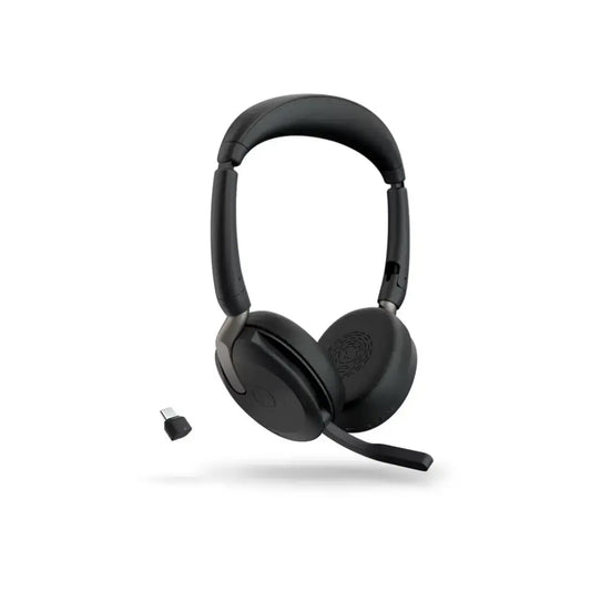 Jabra Evolve2 65 Flex MS Stereo Wireless Headset with Link 380c USB‑C-tpstech.in