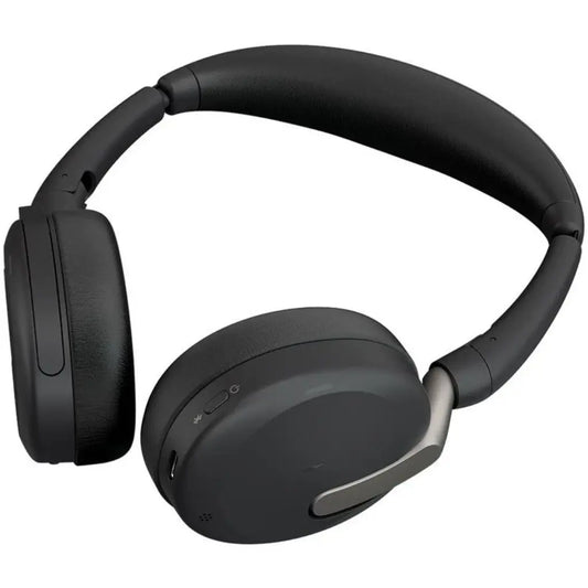 Jabra Evolve2 65 Flex UC Stereo Wireless Headset with USB‑C Adapter-tpstech.in