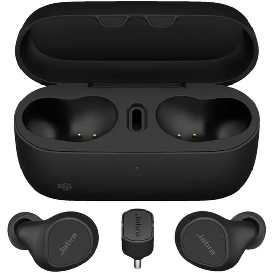Jabra Evolve2 Buds USBâC MS True Wireless Earbuds with ANC-tpstech.in