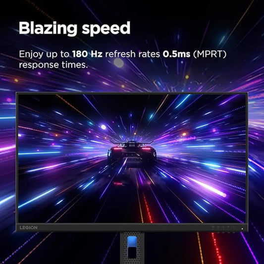Lenovo Legion R24e 23.8″ 180 Hz 0.5 ms IPS FreeSync Ergo Gaming Monitor-tpstech.in