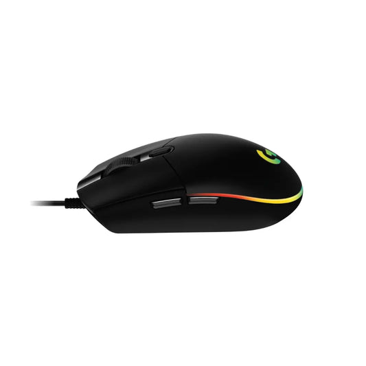Logitech G203 LIGHTSYNC RGB Wired Gaming Mouse - Black-tpstech.in