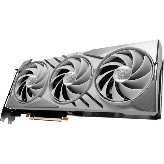 MSI GeForce RTX 4070 Super 12GB GDDR6X Gaming X Slim Graphics Card - White-tpstech.in