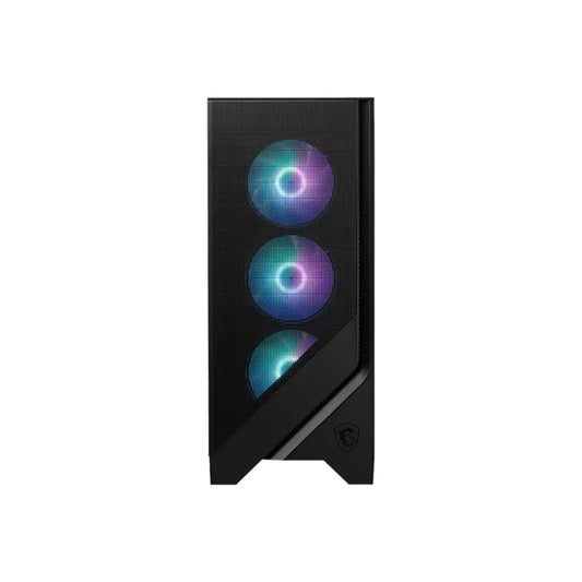 MSI MAG FORGE 320R Airflow Tempered Glass Mid Tower ARGB Gaming Cabinet - White-tpstech.in