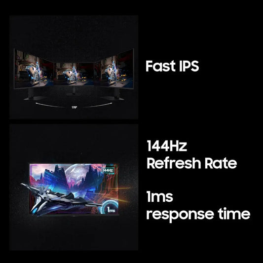 Samsung Odyssey G7 G70D 27" 144Hz 1ms 4K UHD Fast IPS Gaming Monitor-tpstech.in