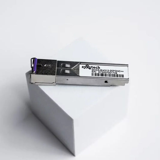 Syrotech GOXS BI4312 20PONC+++ GPON SFP Module SC Connector 1490nm Tx 1310nm Rx 20km C+++-tpstech.in