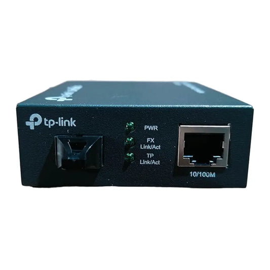 TP-Link Omada MC111CS 10/100Mbps WDM Media Converter Single-Mode Fiber SC Connector -tpstech.in